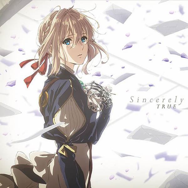 TRUE – Sincerely (Single) Violet Evergarden OP [FLAC + MP3]