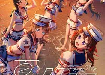 BanG Dream! Poppin’Party – Natsu ni Tojikomete (Single) [FLAC + MP3]